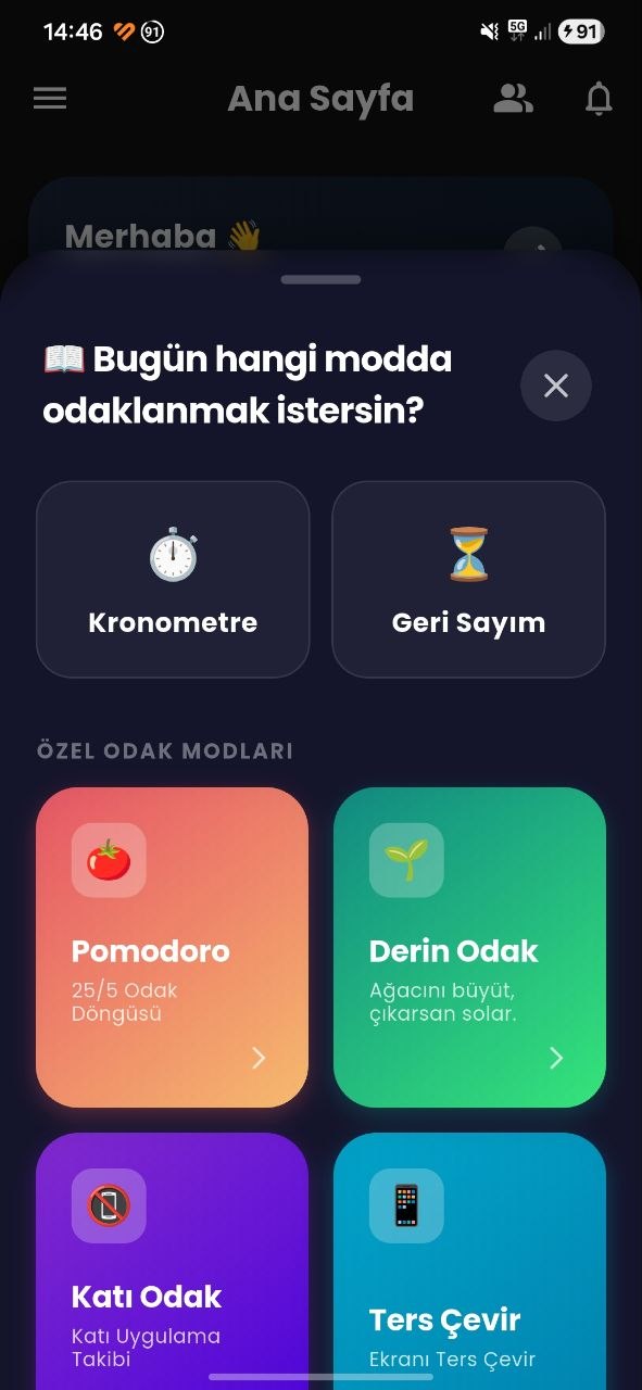 Mod Seçimi